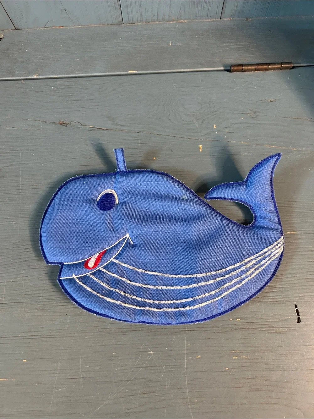 Vintage Blue Whale Pot Holder - Hallie St. Mary, Inc.